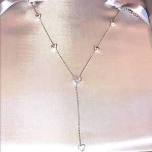 Zales 1/15 CTTW Heart Necklace